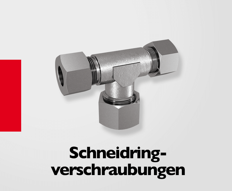 Schneidringverschraubungen