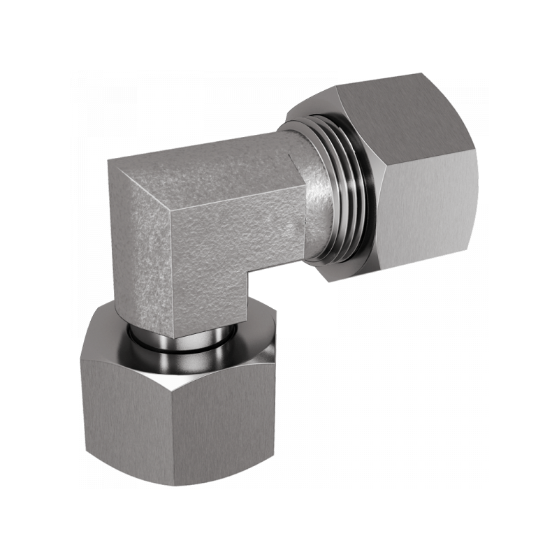 Einstellbare Winkelverschraubung mit Schaft, leichte + schwere Reihe