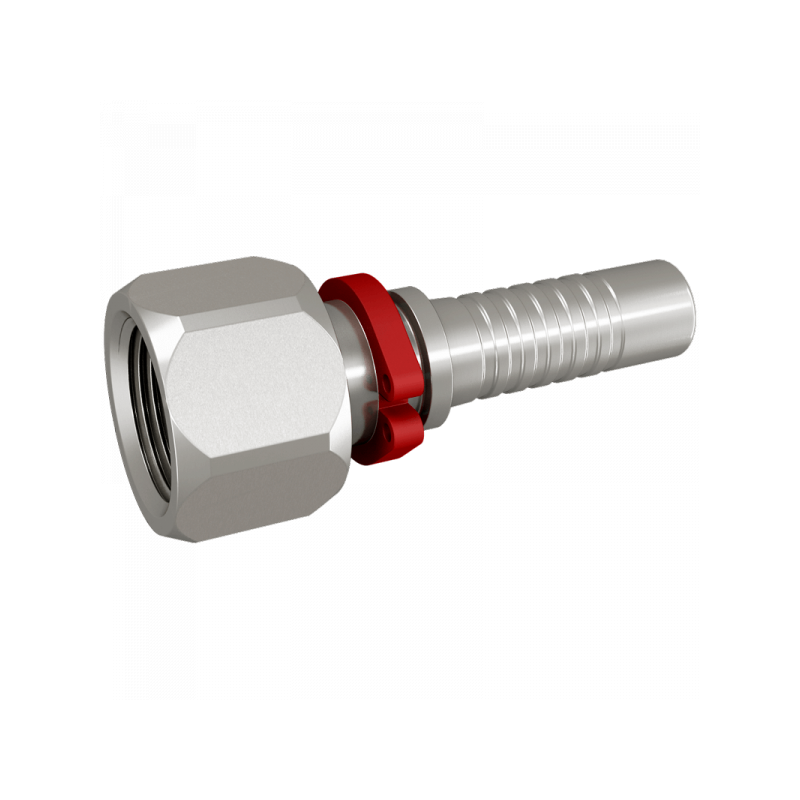Pressnippel DKOR, Dichtkegel mit 60° Konus und O-Ring, Dichtkopf BSPP Gewinde