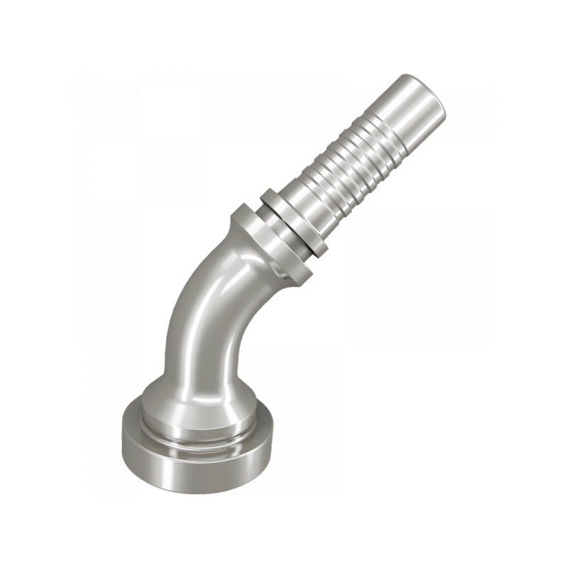 Pressnippel SFS 45°, mit Flansch 6000 PSI, schwere Reihe