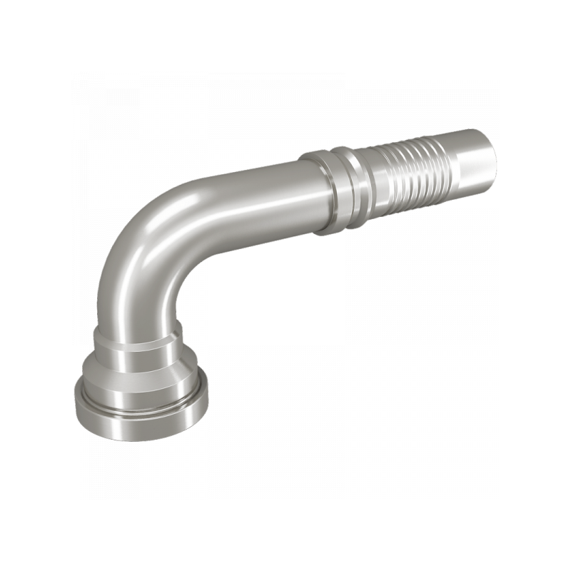 Pressnippel SFS 90°, mit Flansch 6000 PSI, schwere Reihe