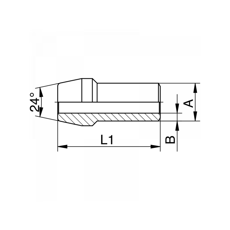Schweißkegel metallisch dichtend, lecihte + schwere Reihe
